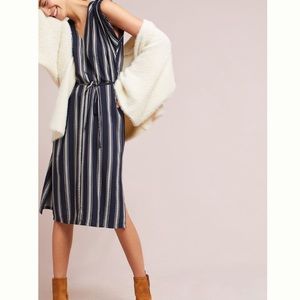 ANTHROPOLOGIE PLEATED TUNIC DRESS